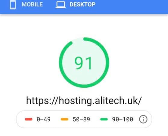 Does your hosting provider has this performance?