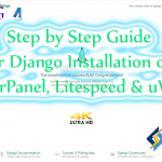 Step by Step Guide for Django Installation on CyberPanel