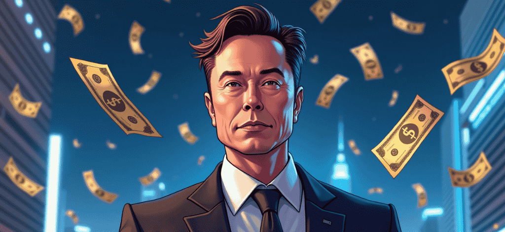 Elon Musk Becomes World’s First Half-Trillionaire
