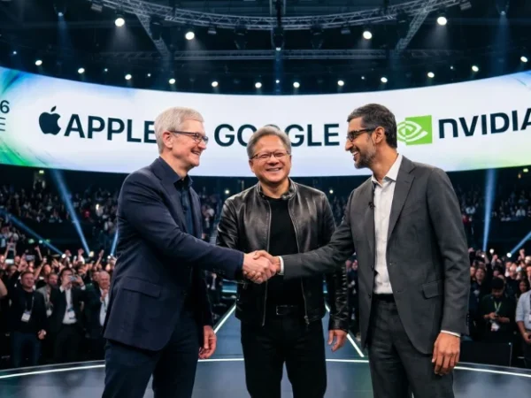 Apple Partners with Google and Nvidia to Power Next-Gen AI Models